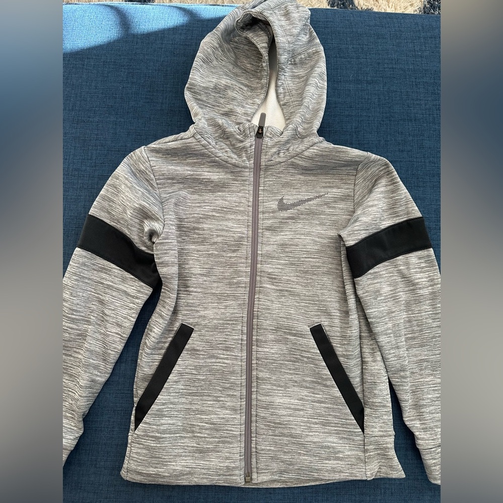 Nike full zip boys sweatshirt